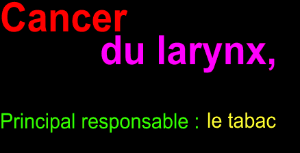 Cancer du larynx