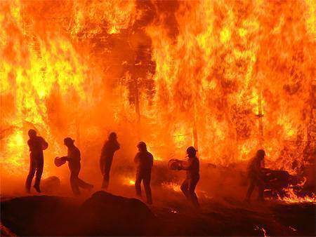 L'incendie